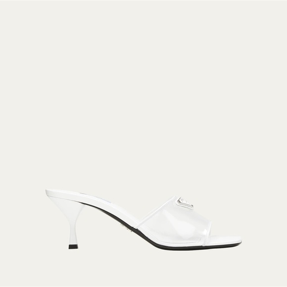 Prada Plexiglas 65mm Mule Sandals - Picture 6 of 6